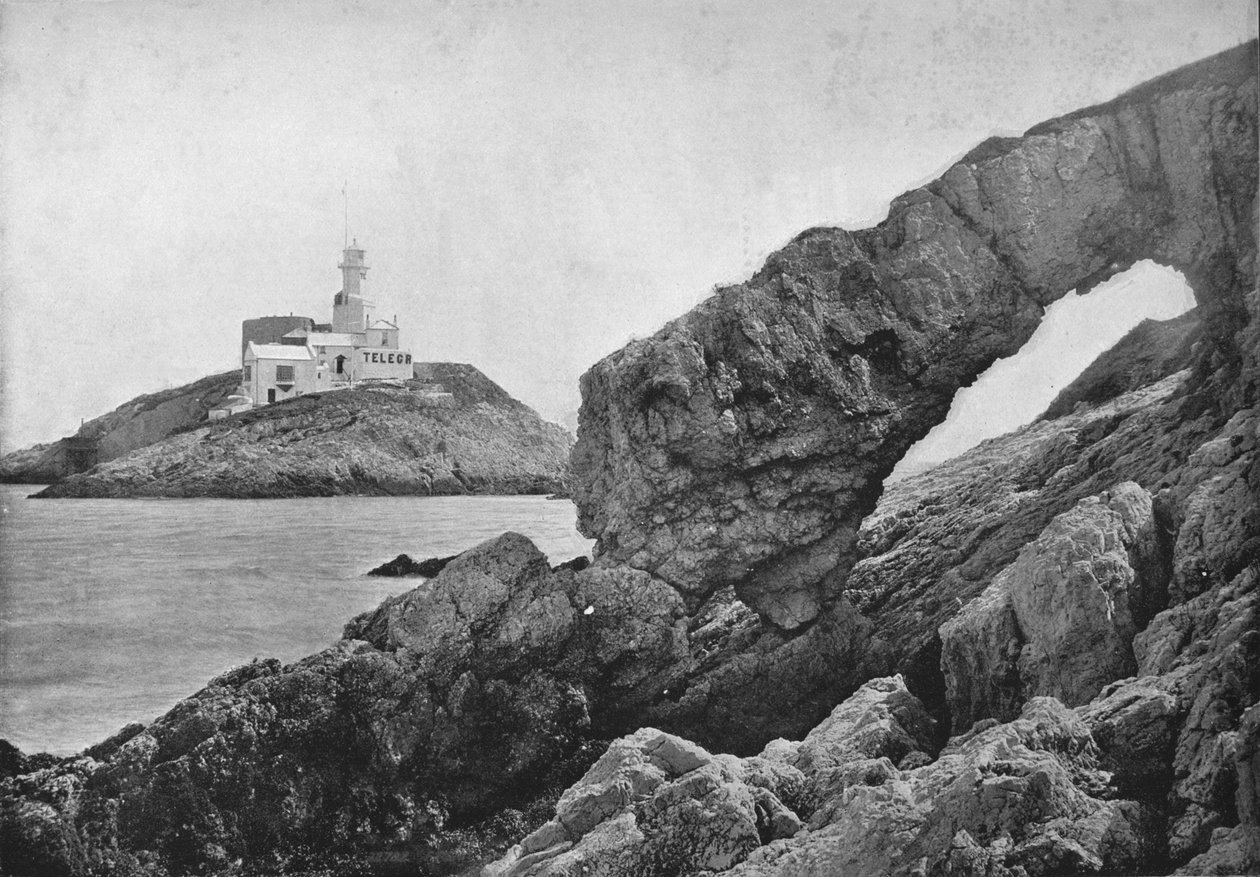 Mumbles - Majakka, 1895 tekijältä Unbekannt