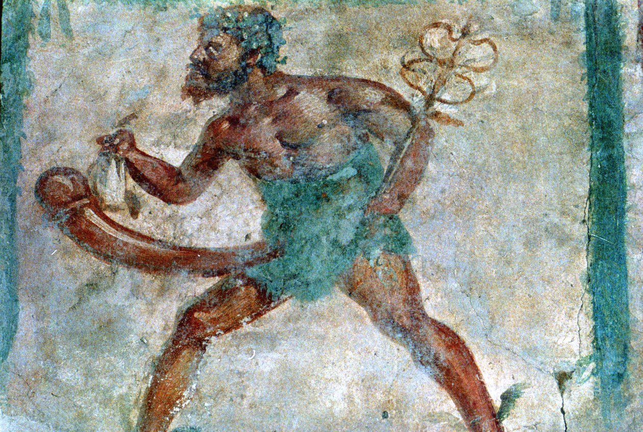 Merkuriuksen seinämaalaus, Pompei, Italia tekijältä Unbekannt