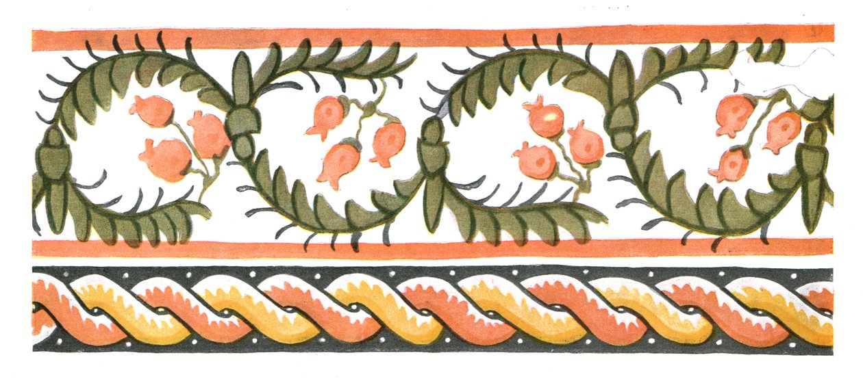 Seinämaalauksia Pyhän Apollon luostarin raunioissa Bawitissa, Egyptissä, 1928. tekijältä Unbekannt