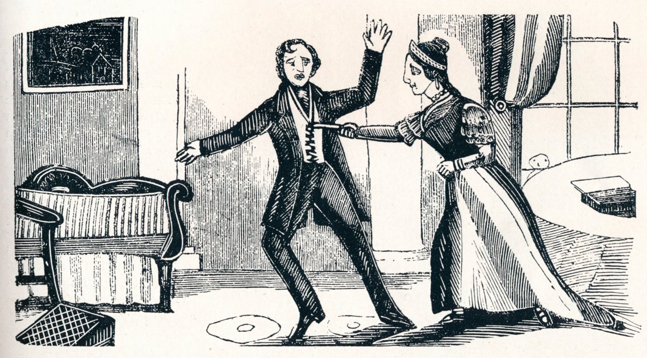 Kapteeni Lawson A Cockin murha, c1840, 1902 tekijältä Unbekannt