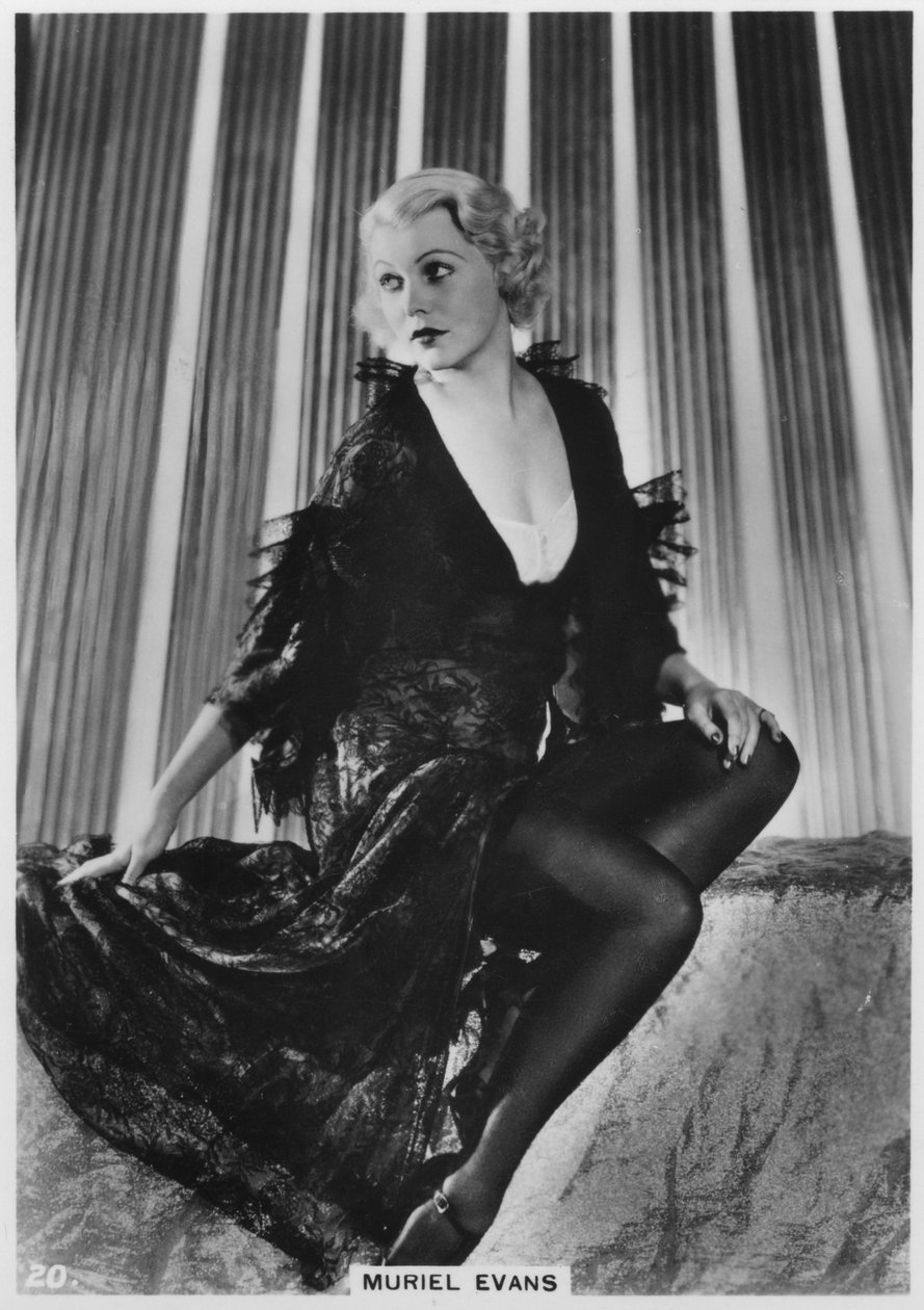 Muriel Evans, yhdysvaltalainen elokuvanäyttelijä, 1938 tekijältä Unbekannt