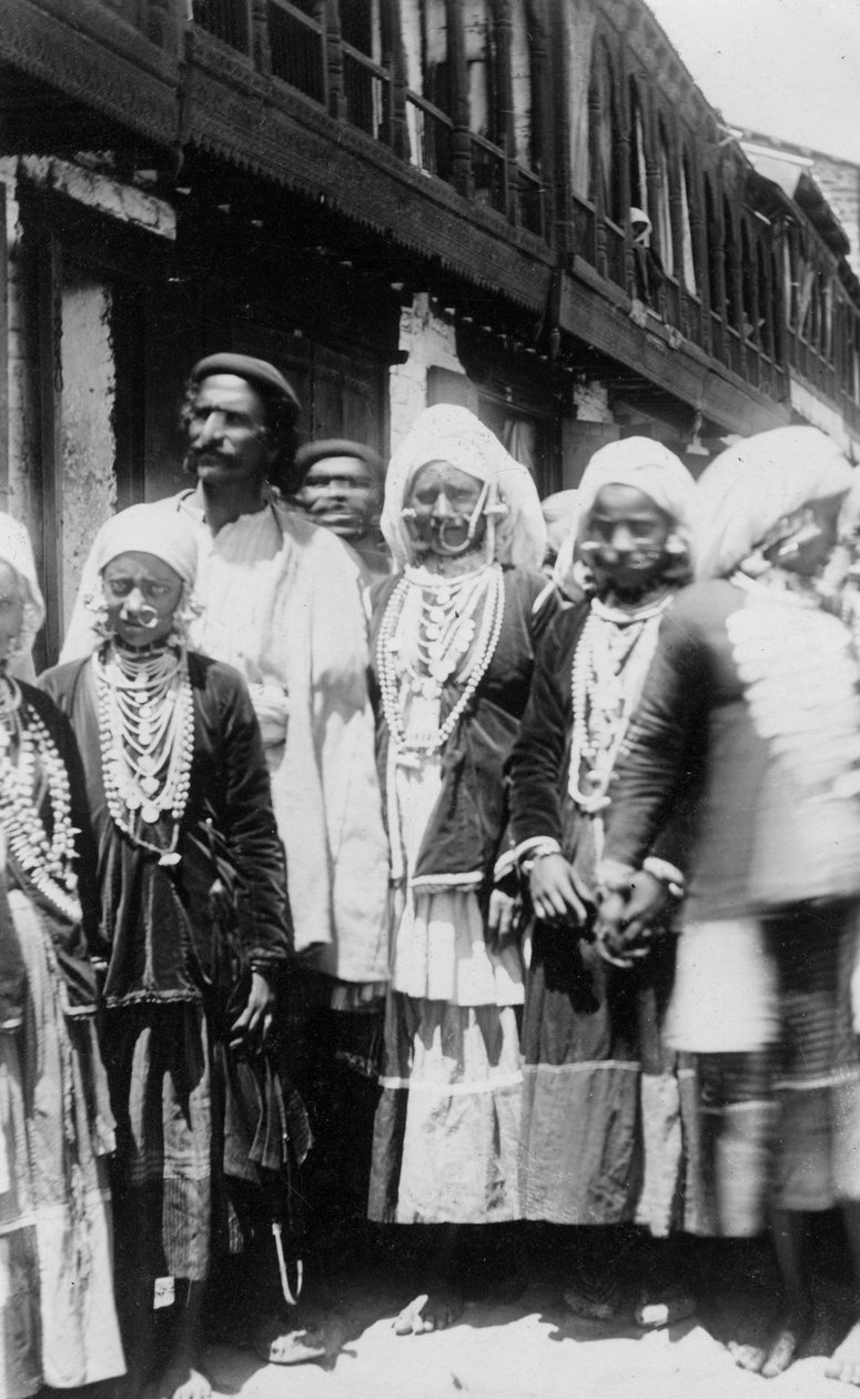 Muslimivuoren heimo, Chakrata, Intia, 1917 tekijältä Unbekannt