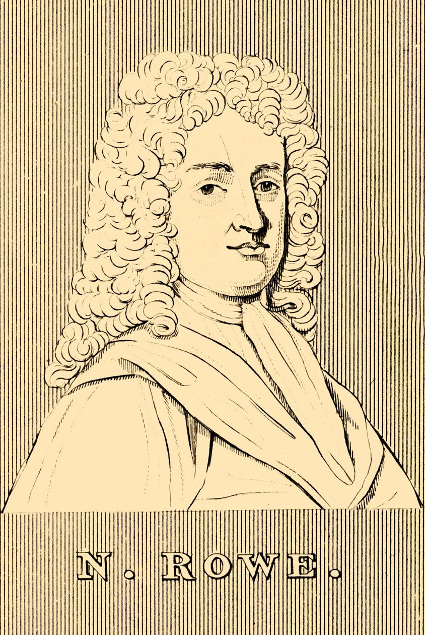 N. Rowe, 1674-1718, 1830. tekijältä Unbekannt