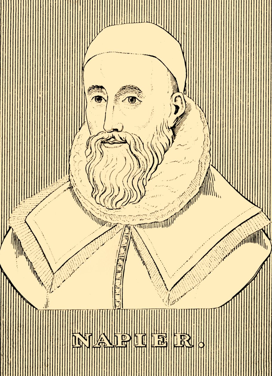 Napier, 1550-1617, 1830. tekijältä Unbekannt