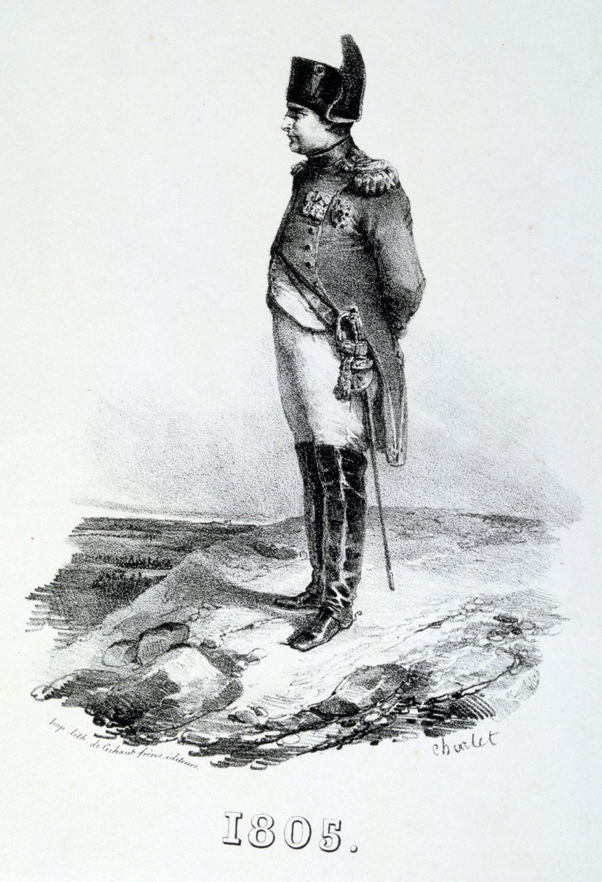 Napoleon 1., 1805, 1800-luku tekijältä Unbekannt