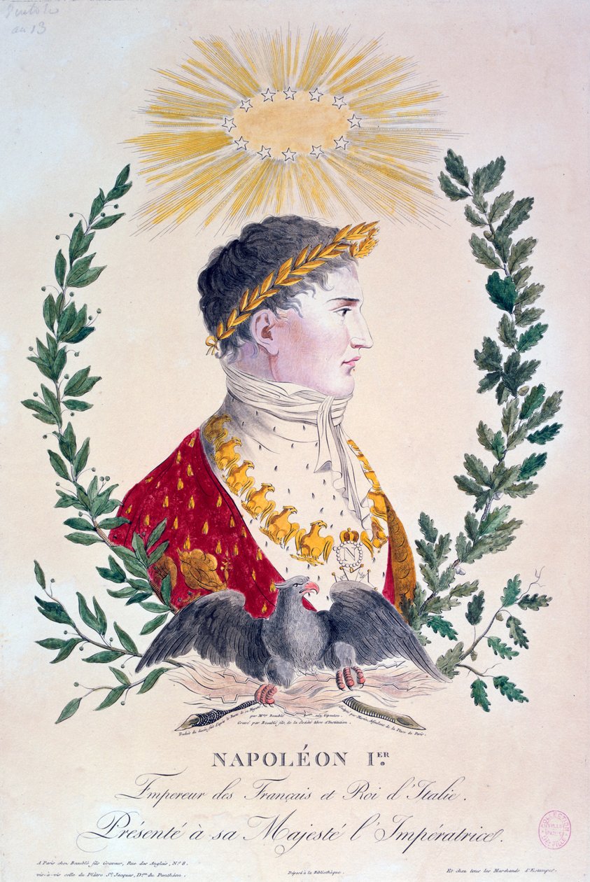 Napoleon 1., 1800-luku tekijältä Unbekannt