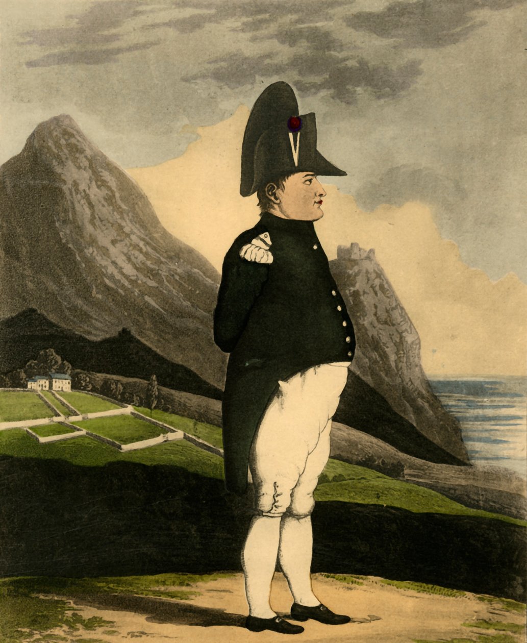 Napoleon Bonaparte, 1816, 1921. tekijältä Unbekannt