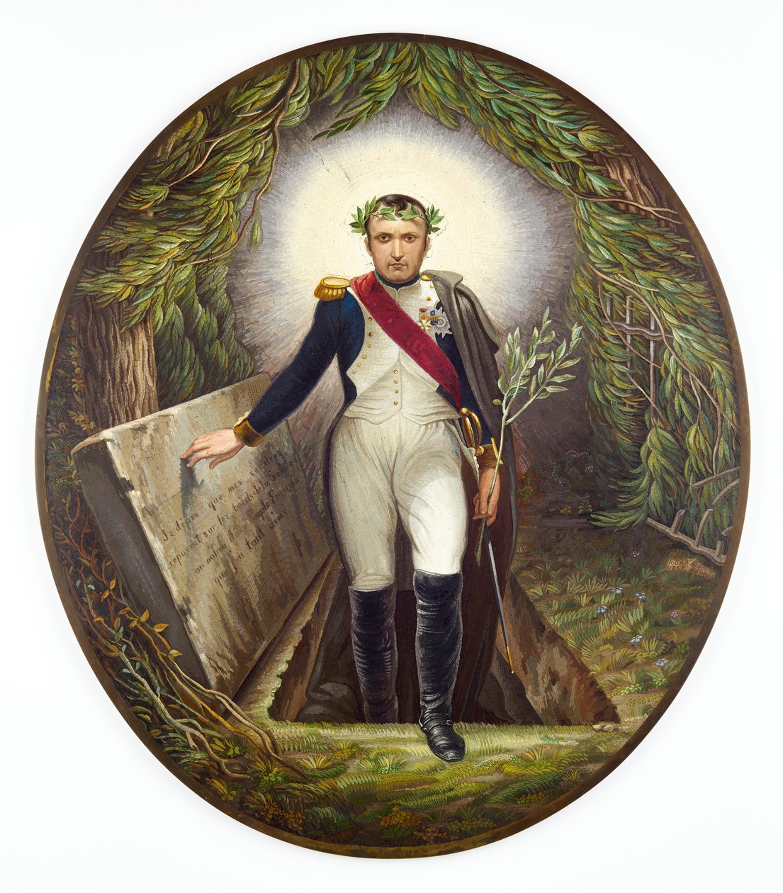 Napoleon tulossa ulos haudastaan, 1869. tekijältä Unbekannt