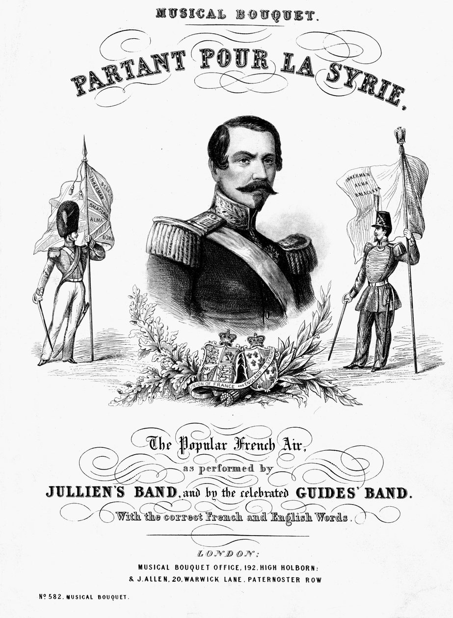 Napoleon III, Ranskan keisari, 1855 tekijältä Unbekannt