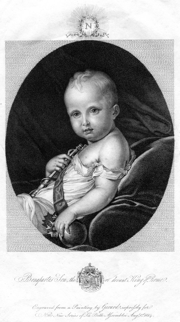 Napoleon II 1811-1832, 1814 tekijältä Unbekannt