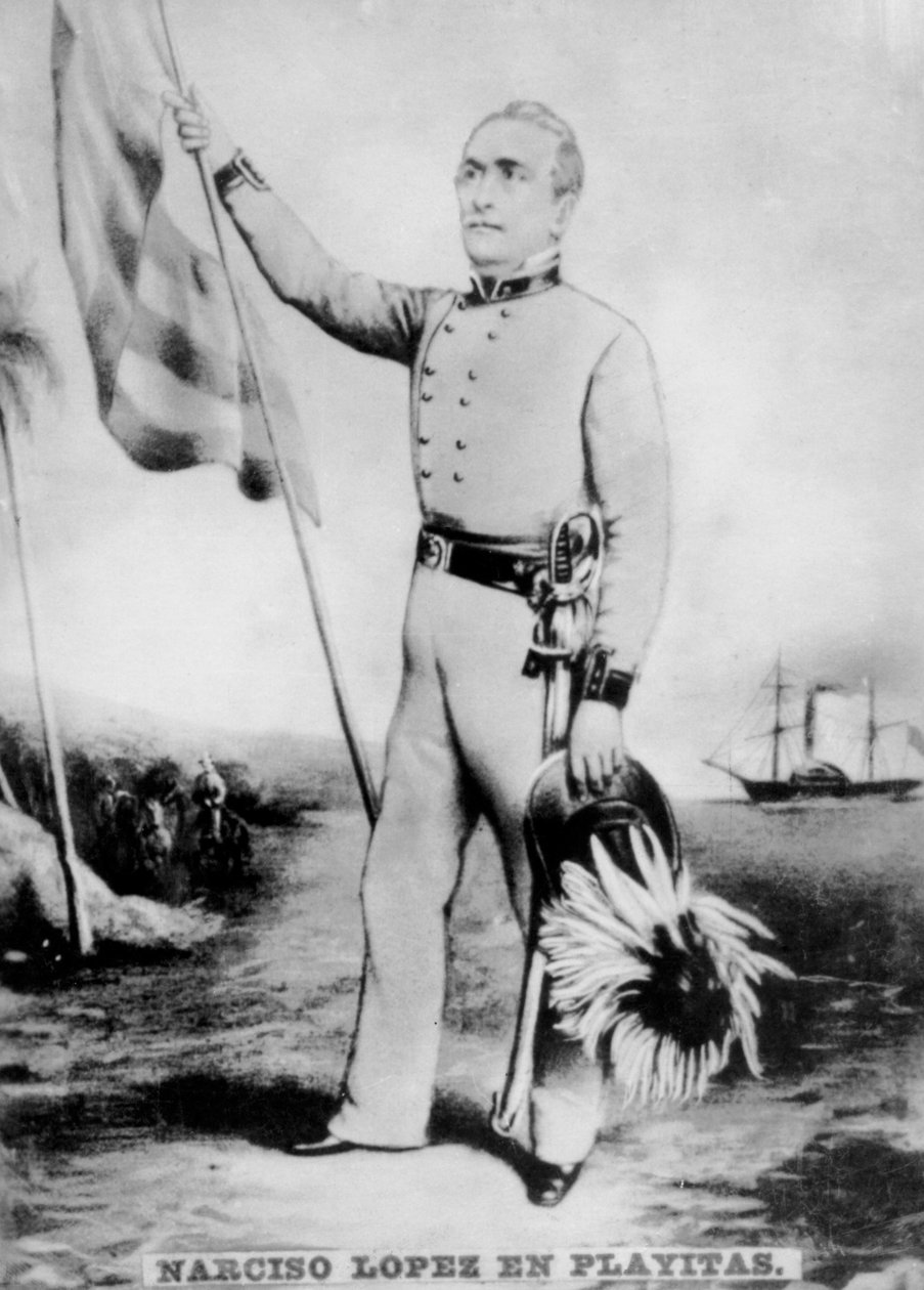 Narciso Lopez, 1797-1851, 1920-luku tekijältä Unbekannt