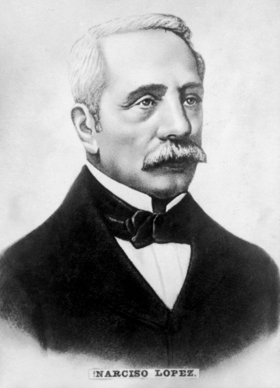 Narciso López 1797-1851, venezuelalainen seikkailija ja sotilas tekijältä Unbekannt