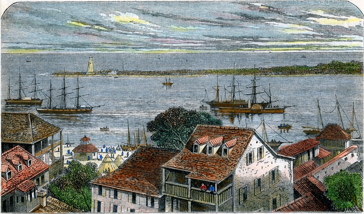 Nassau, Bahama, 1880 tekijältä Unbekannt