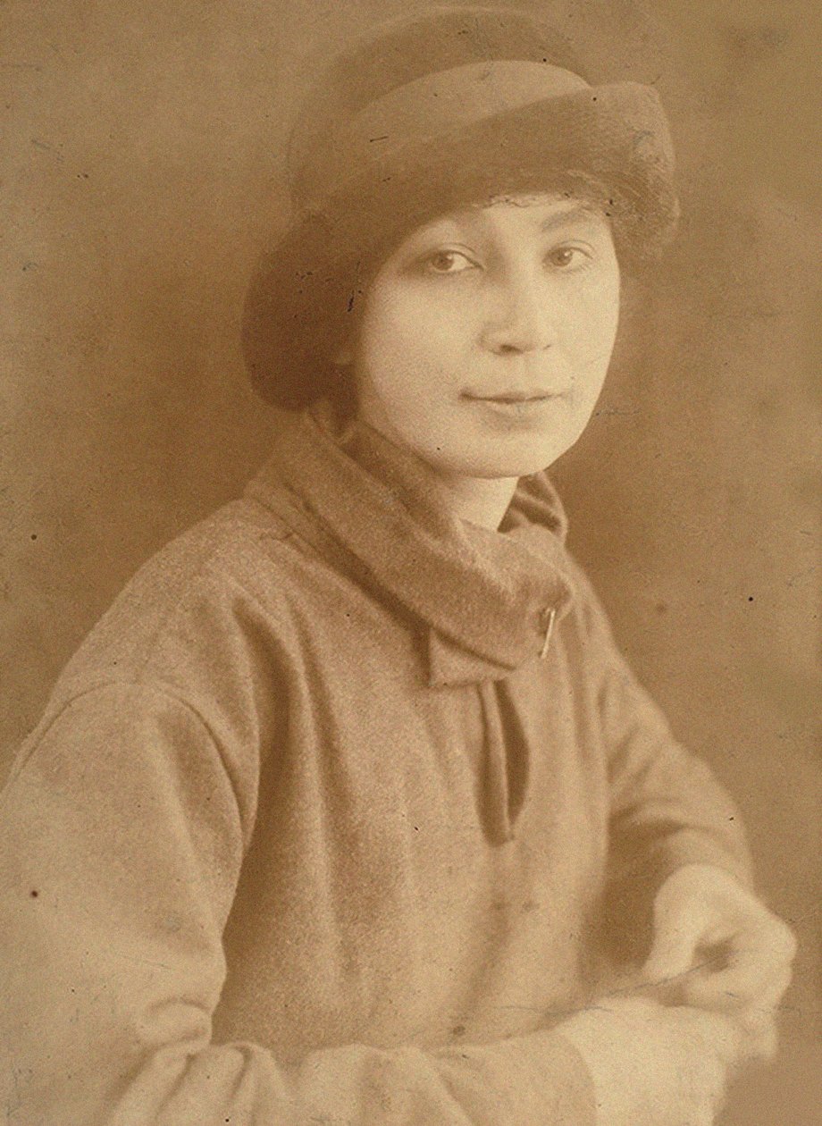 Natalia Sergeevna Goncharova 1881-1962 Pariisissa, 1917. tekijältä Unbekannt