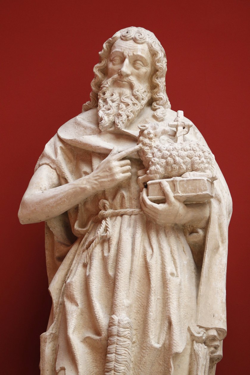 Ranskan monumenttien kansallinen museo. Sainte Chapelle, Chateaudun. Pyhä Johannes Kastaja. Näyttelijät, Pariisi, Ranska tekijältä Unbekannt
