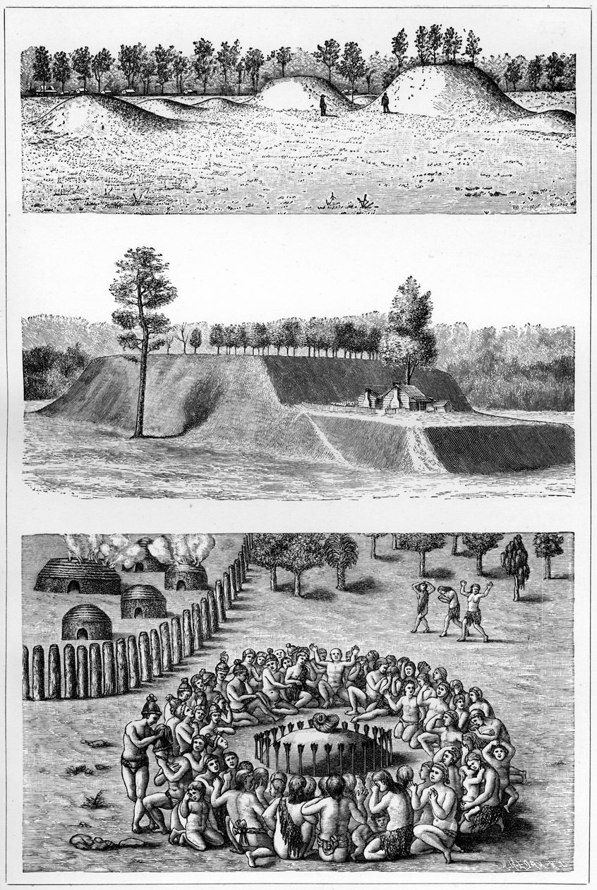 Native American arkeologiset kohteet, USA, 1901 tekijältä Unbekannt