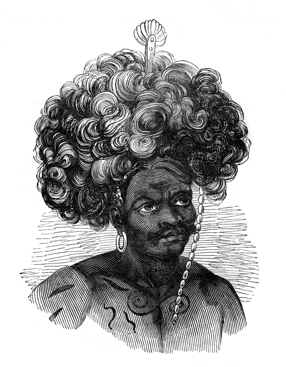 Kotoisin Papua-saarilta, 1848 tekijältä Unbekannt