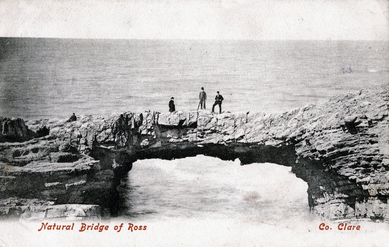 Natural Bridge of Ross, County Clare, Irlanti, 1906 tekijältä Unbekannt