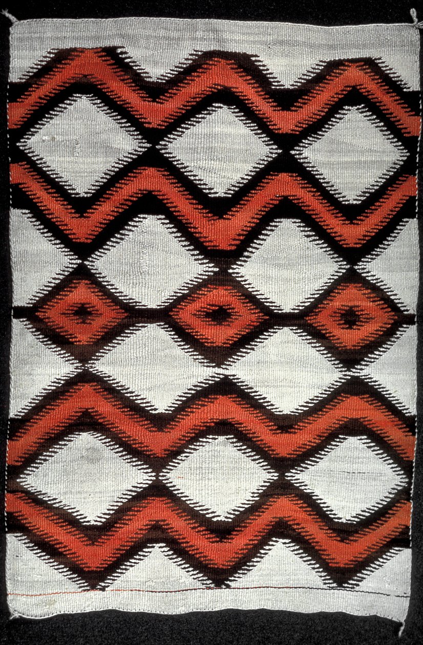 Navajo-huopa, Pohjois-Amerikan intiaani, 1800-luku tekijältä Unbekannt