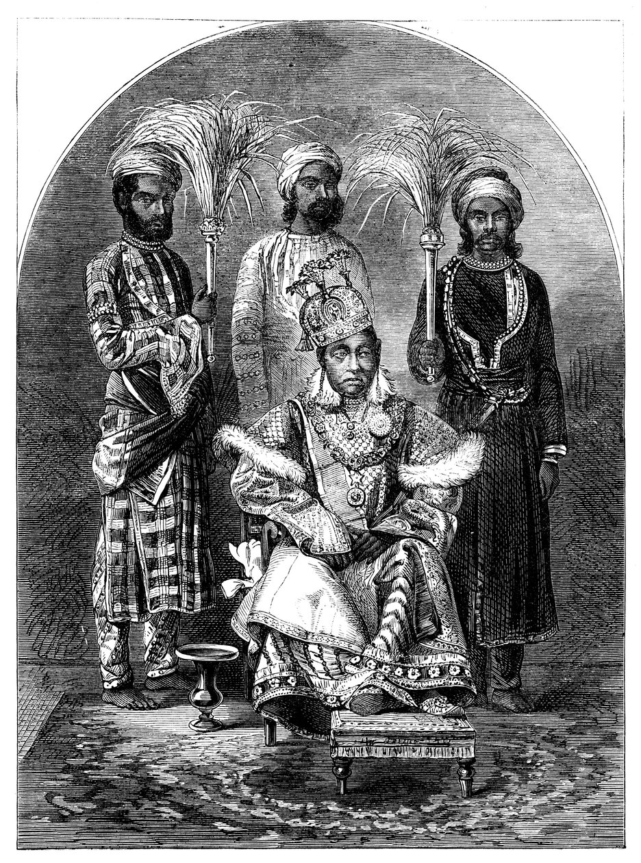 Nawab Sikandar, Bhopalin Begum, 1863 tekijältä Unbekannt