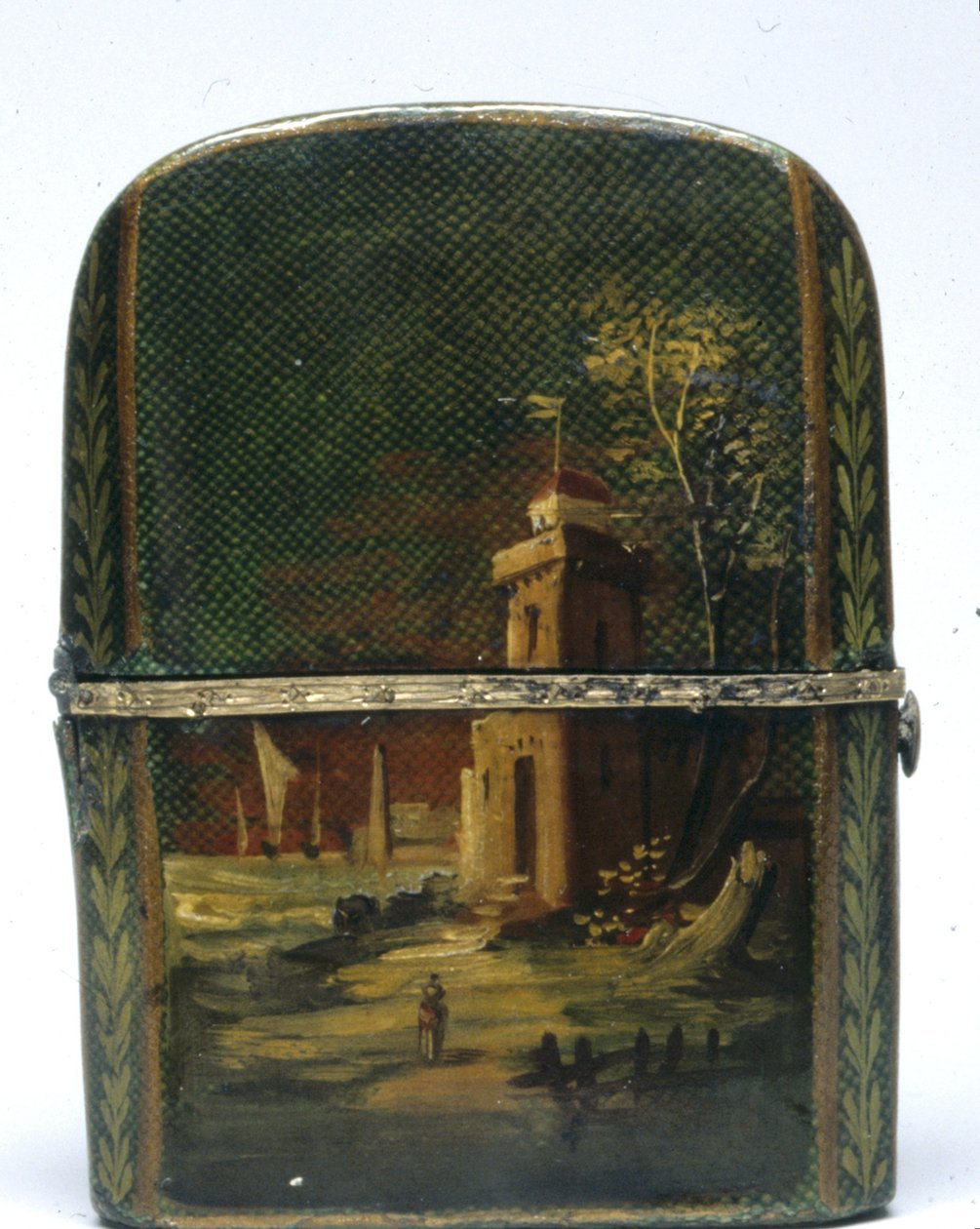 Necessaire tuoksupulloilla, 1800-luvun alku. tekijältä Unbekannt
