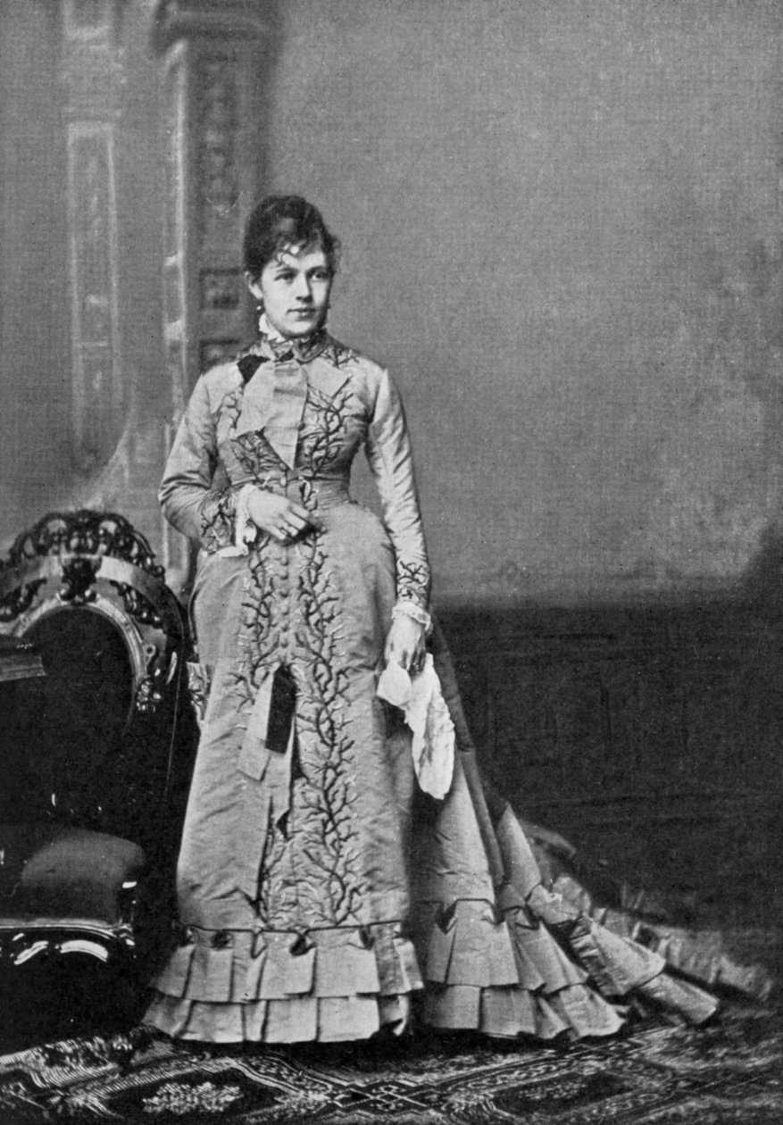 Nellie Grant Sartoris, Ulysses S Grantin tytär, 1800-luku, 1908 tekijältä Unbekannt
