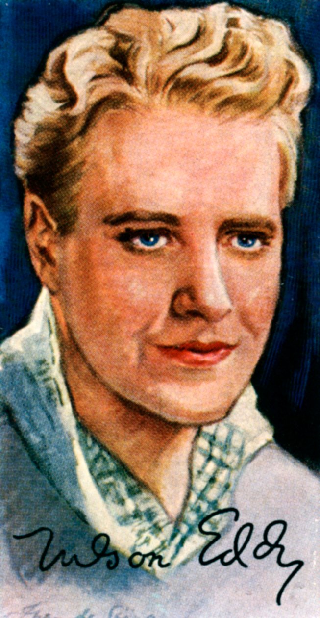 Nelson Ackerman Eddy, 1901-1967, yhdysvaltalainen laulaja ja elokuvanäyttelijä, 1900-luku tekijältä Unbekannt