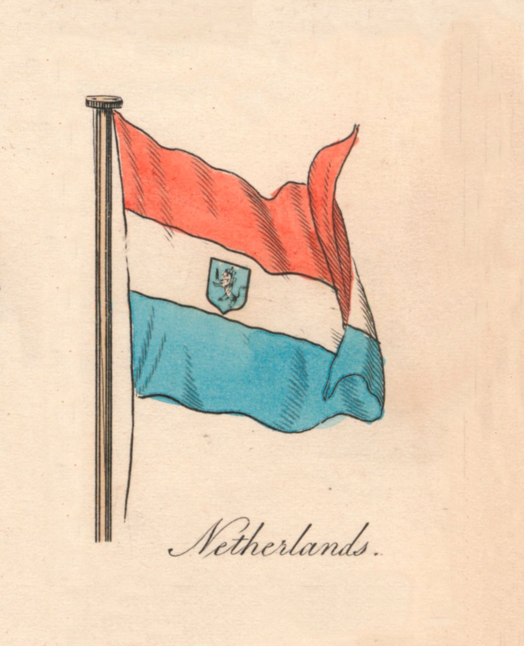 Hollanti, 1838 tekijältä Unbekannt