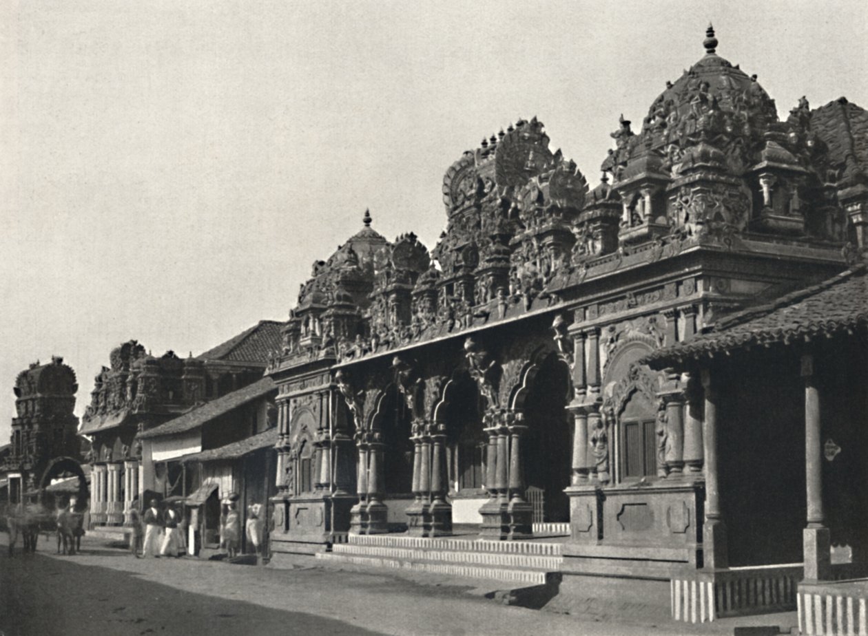 Neuer Hindutempel Pithat, Colombo, 1926 tekijältä Unbekannt