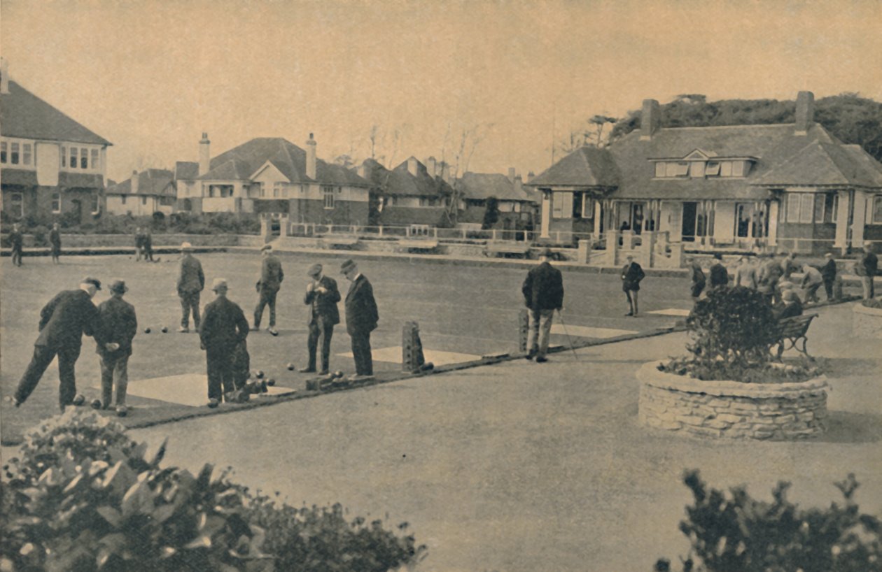 New Bowling Green, Woodland Avenue, Boscombe, 1929 tekijältä Unbekannt