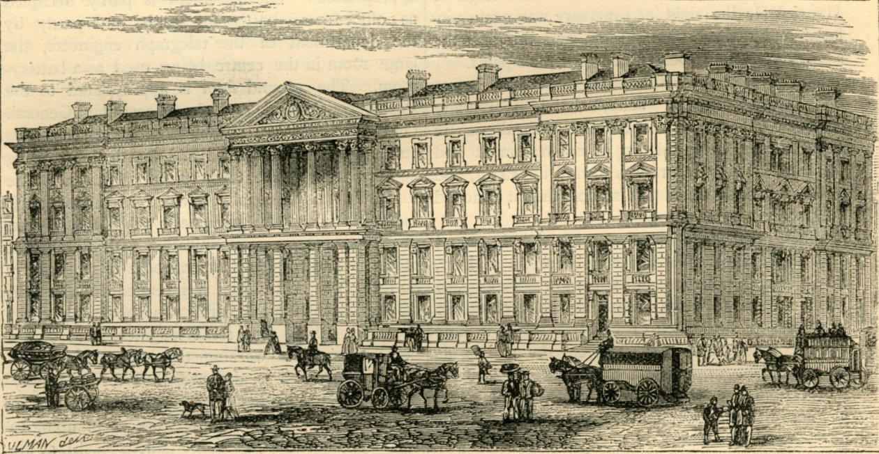 Uusi pääpostitoimisto, St. Martins-Le-Grand, n. 1872. tekijältä Unbekannt