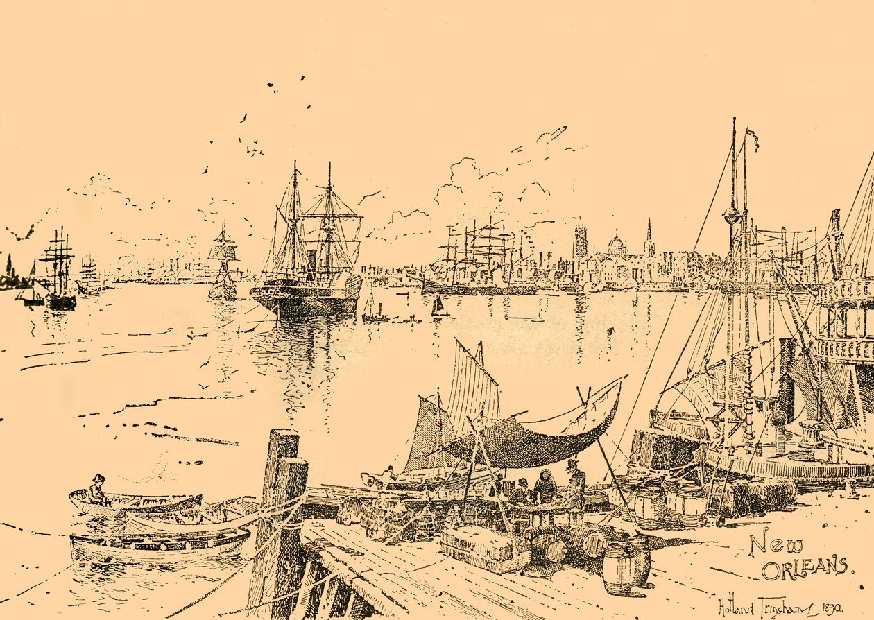 New Orleans, Louisiana, 1890. tekijältä Unbekannt