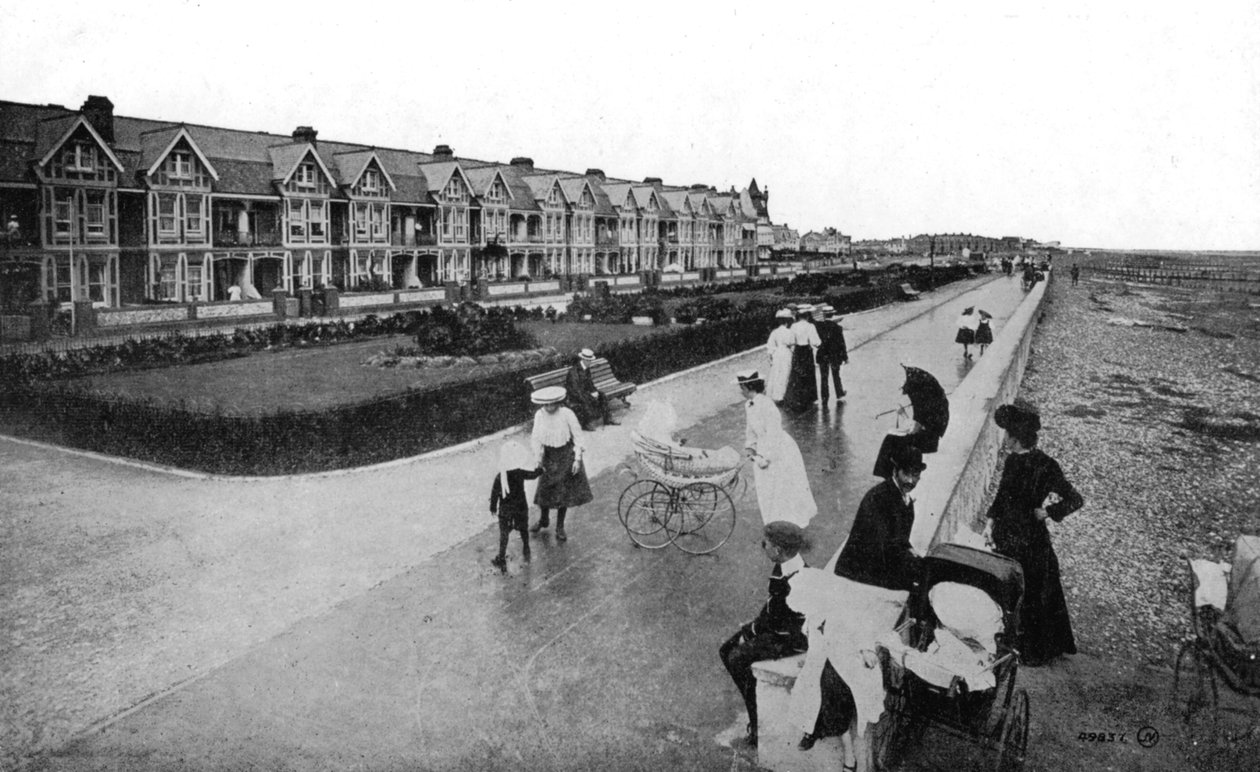 New Parade, East Worthing, West Sussex, 1900-luvun alku tekijältä Unbekannt