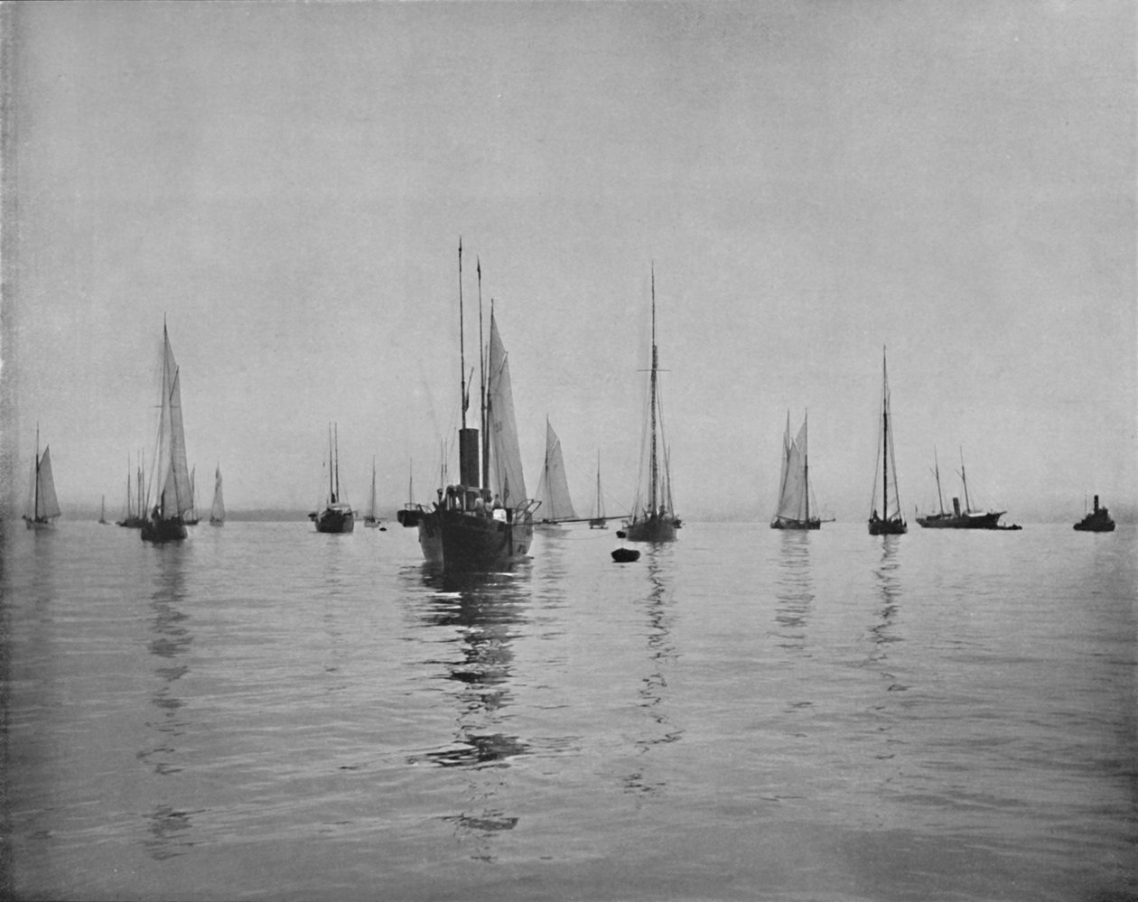 New York Bay, 1800-luku tekijältä Unbekannt