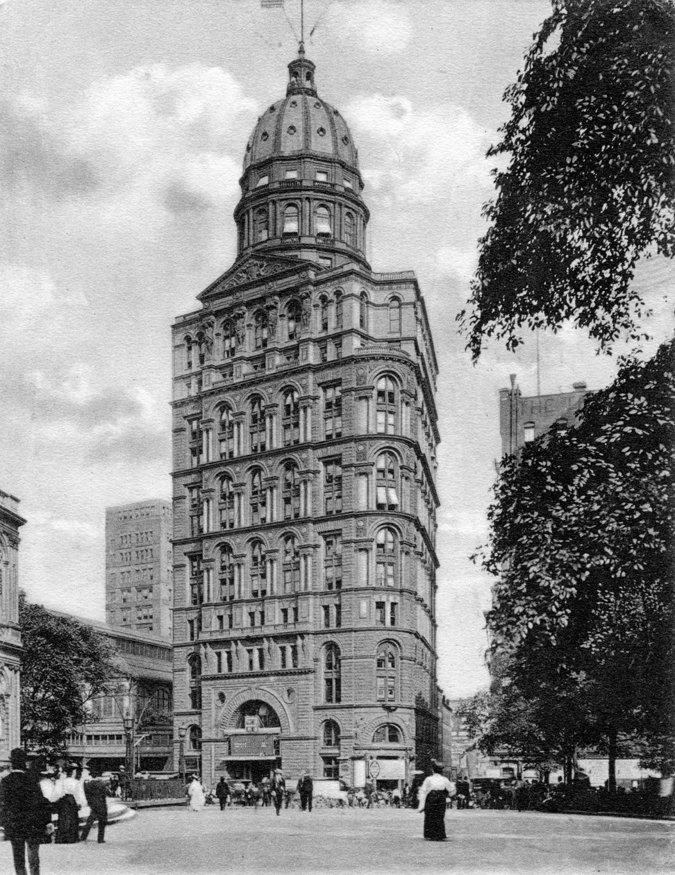 New York World Building, New York City, New York, USA, 1900-luvun alku tekijältä Unbekannt