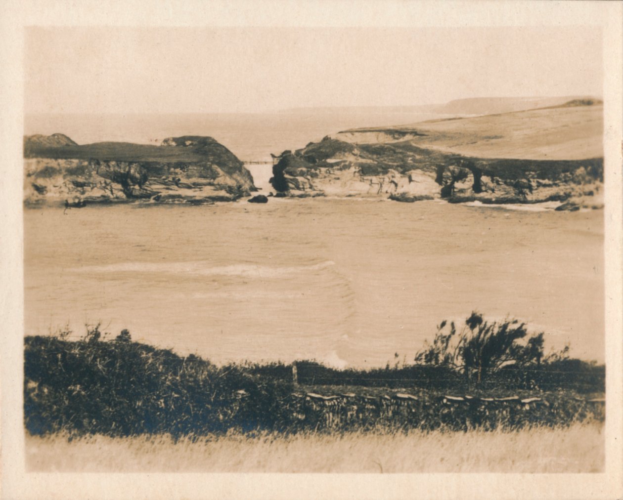Newquay - Porth Bridge, 1927 tekijältä Unbekannt