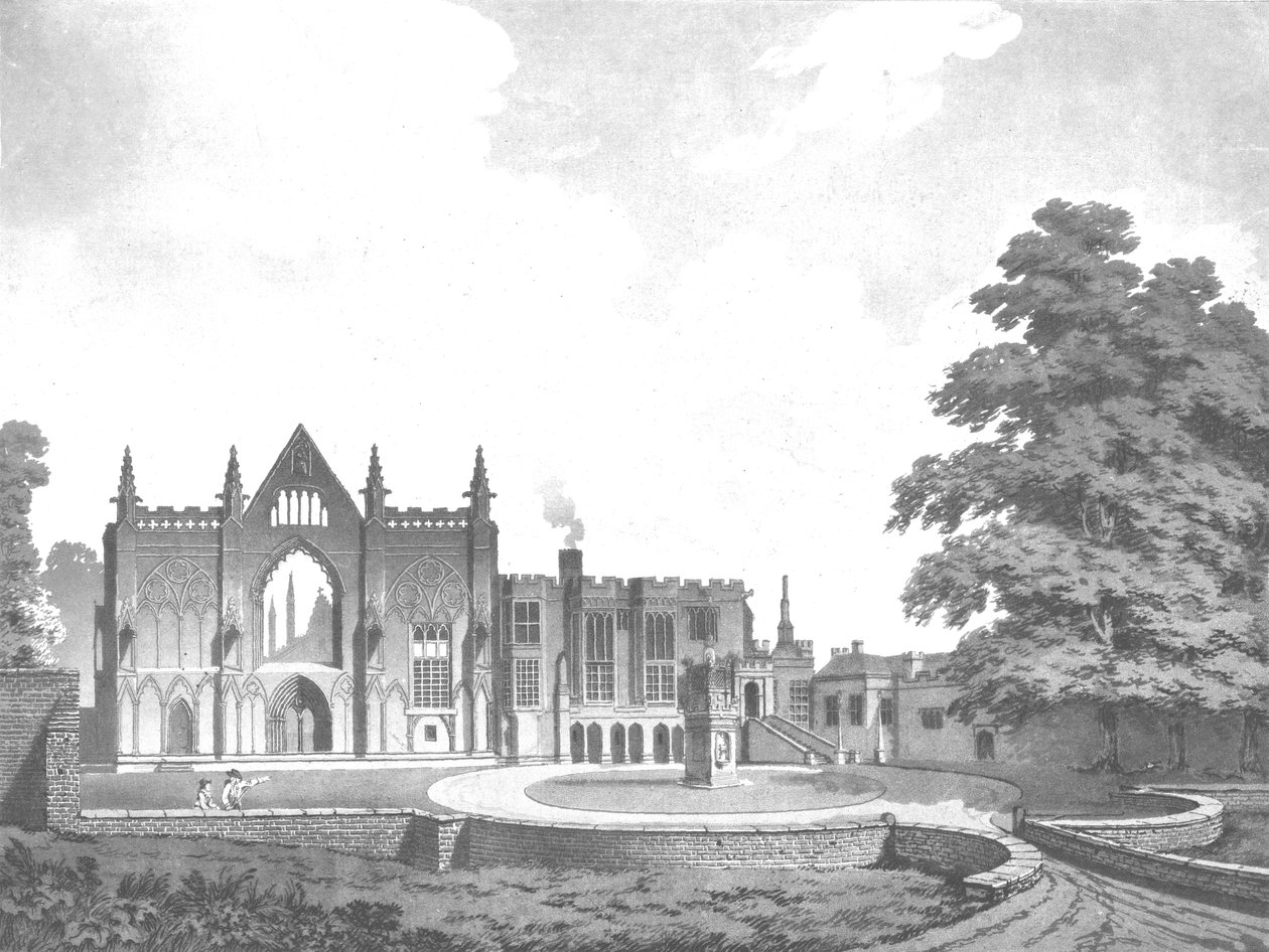 Newstead Abbey, Nottinghamshire, 1700-luku tekijältä Unbekannt
