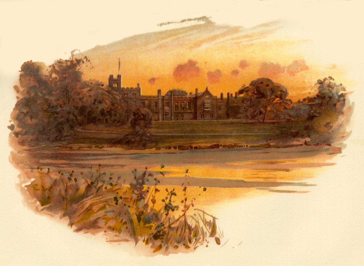 Newstead Abbey, Nottinghamshire, 1890. tekijältä Unbekannt