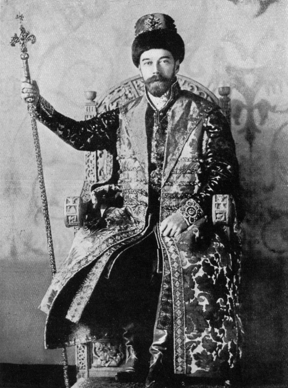 Nikolai II Venäjä, 1894, c1920 tekijältä Unbekannt