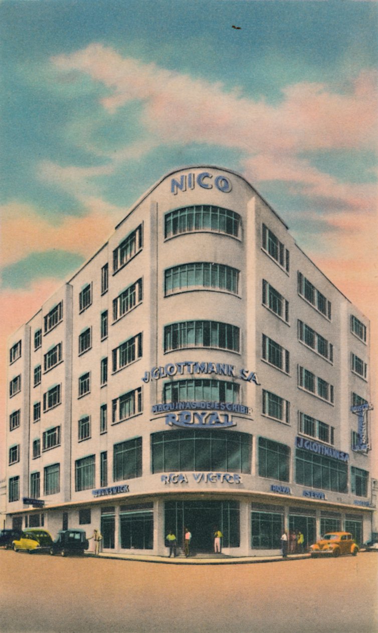 Nico Building, Omistajat: P. & M. Matera, Barranquilla, 1940-luku tekijältä Unbekannt