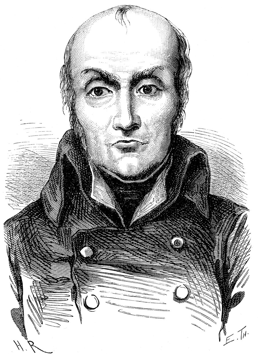 Nicolas Francois Appert 1749-1841, ranskalainen kokki ja keksijä, c1870 tekijältä Unbekannt