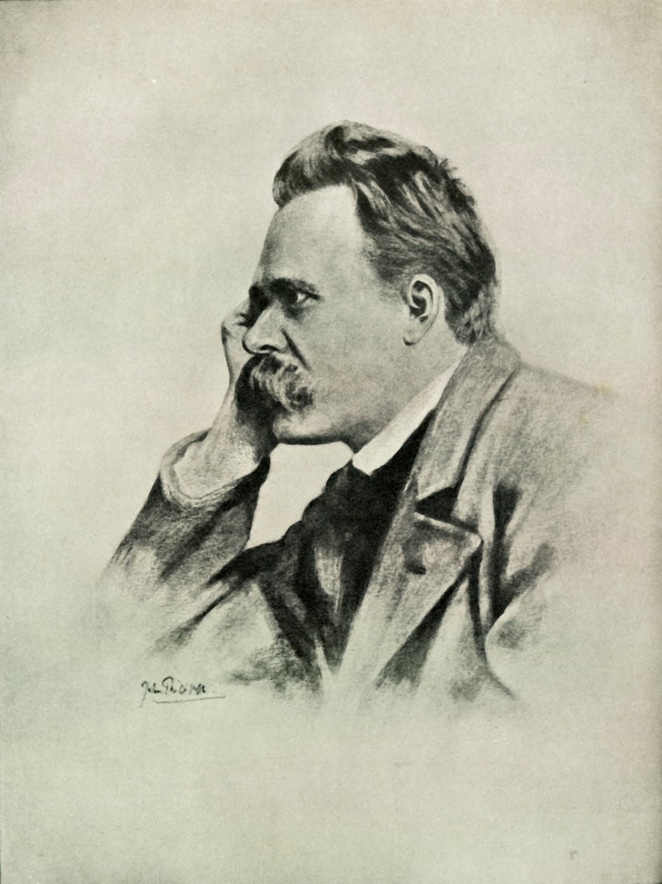 Nietzsche, 1919. tekijältä Unbekannt