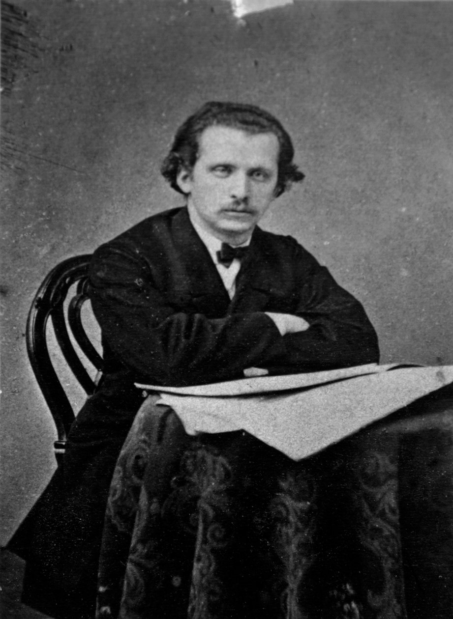 Nikolai Rubinstein, venäläinen pianisti ja säveltäjä, c1880-c1881 tekijältä Unbekannt