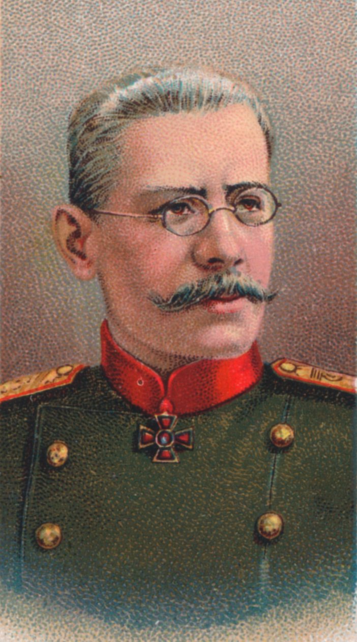 Nikolai Vladimirovich Ruzsky 1854-1918, Venäjän ensimmäisen maailmansodan kenraali, 1917 tekijältä Unbekannt