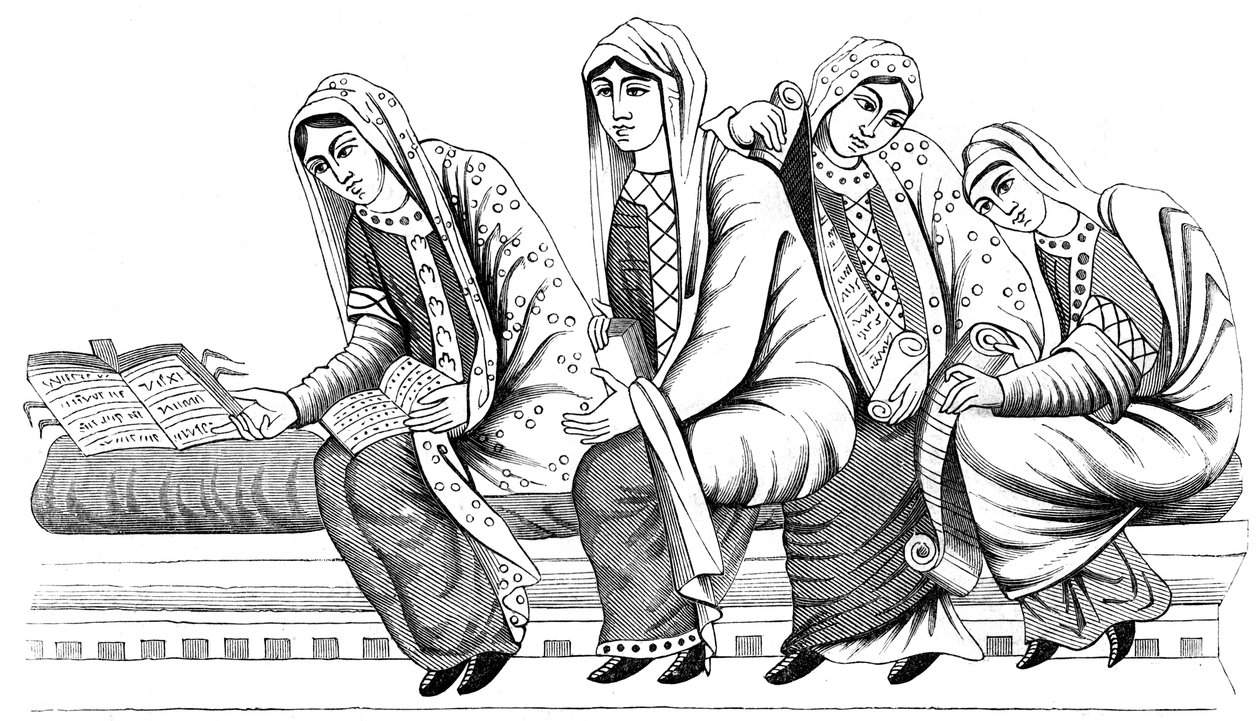 Nobelwomen, 800-luku 1849 tekijältä Unbekannt