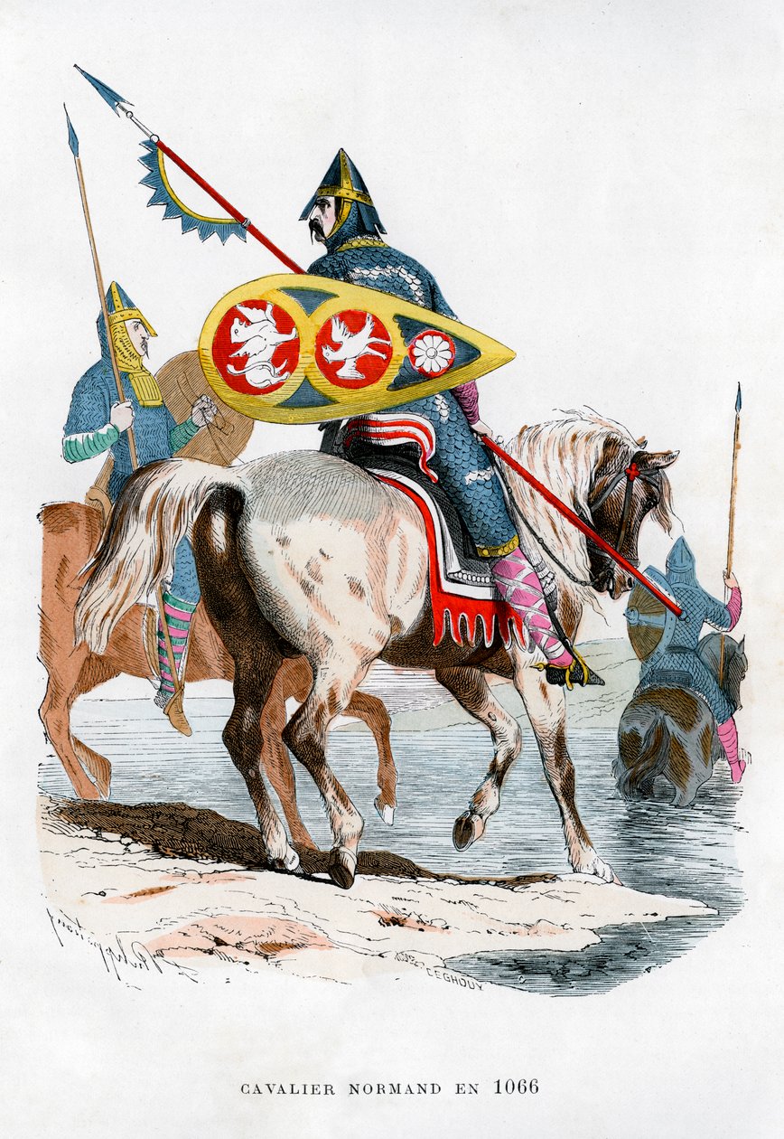 Normanin ratsuväki, 1066 1882-1884 tekijältä Unbekannt