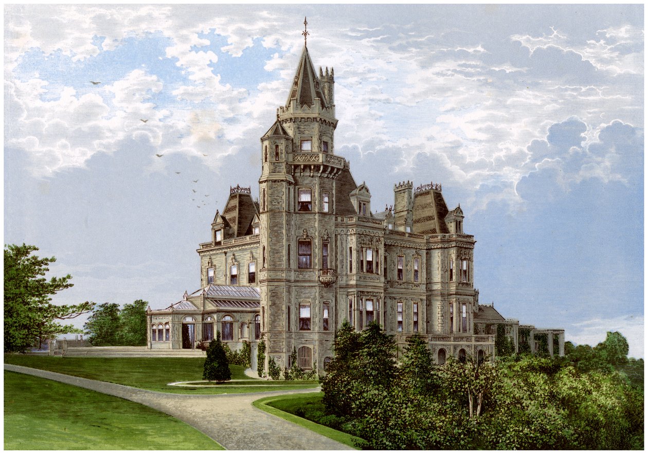 Normanhurst, Sussex, Brasseyn perheen koti, 1880 tekijältä Unbekannt