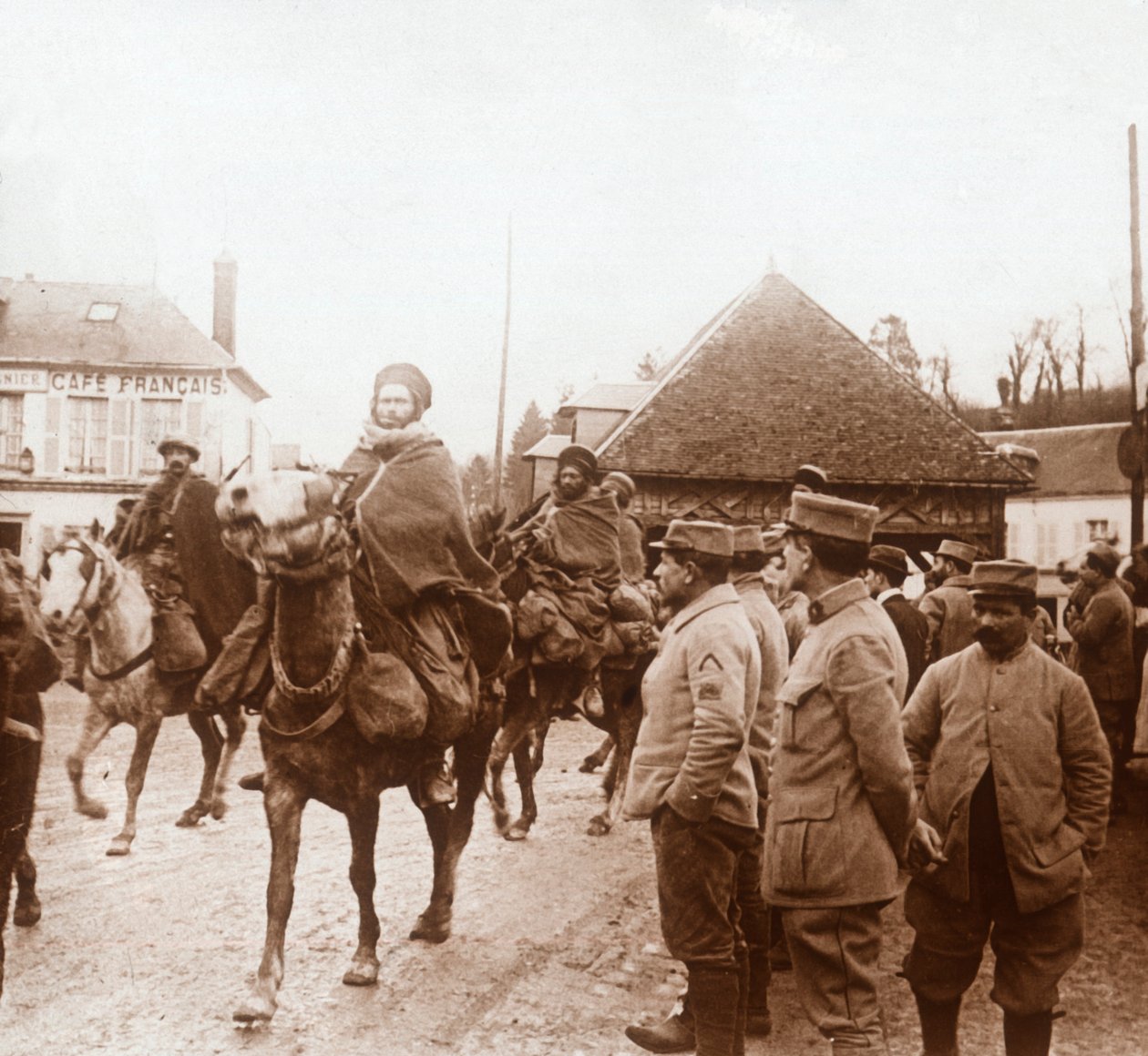 Pohjois-Afrikan sotilaat, c1914-c1918 tekijältä Unbekannt