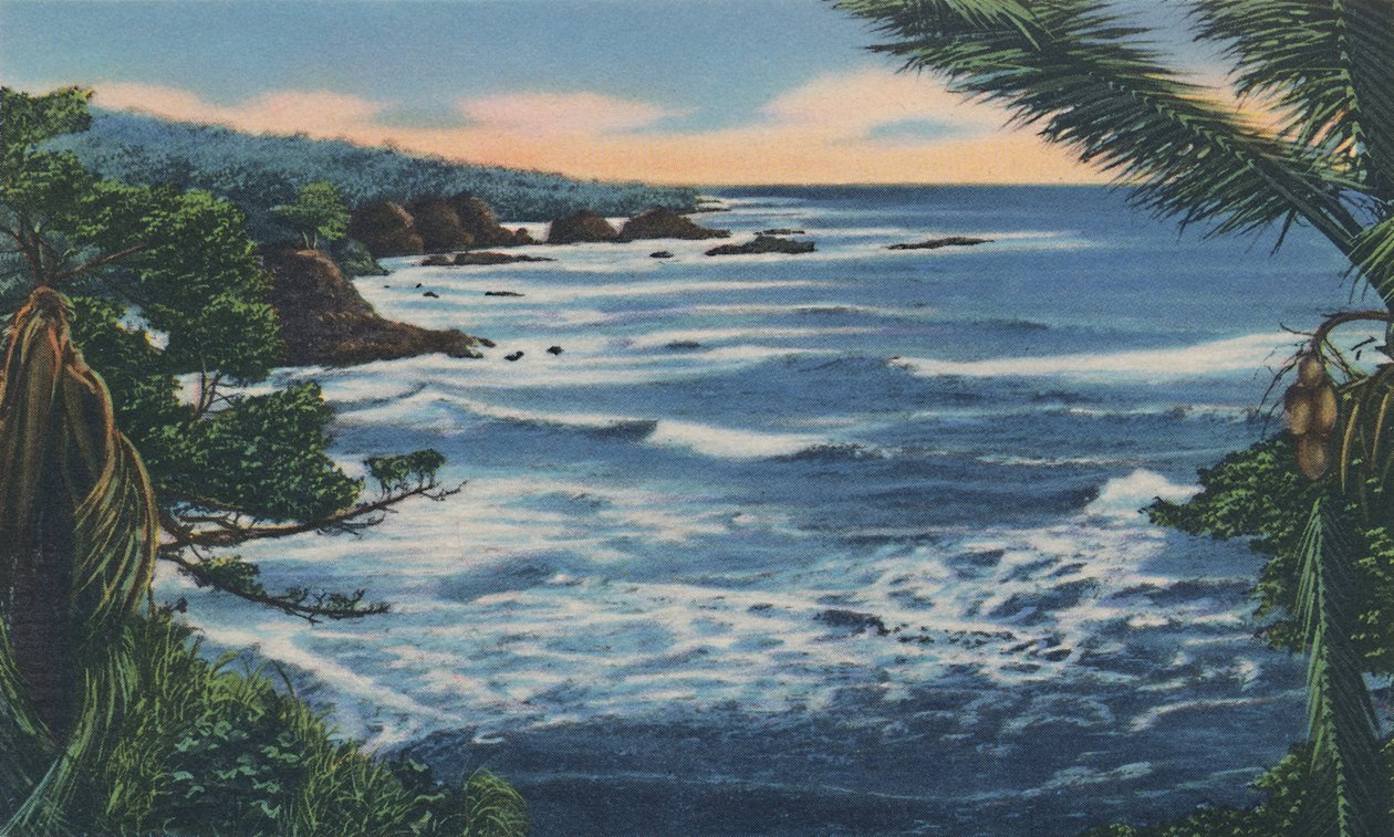 North Coast, Trinidad, B.W.I., 1940-luku. tekijältä Unbekannt