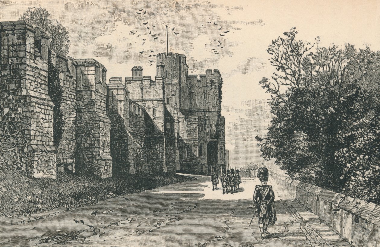 North Terrace ja Winchester Tower, 1895 tekijältä Unbekannt